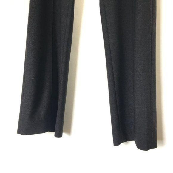 DSQUARED Pants Gray Mid-Rise Wide-Leg Wool… - Picture 6 of 9